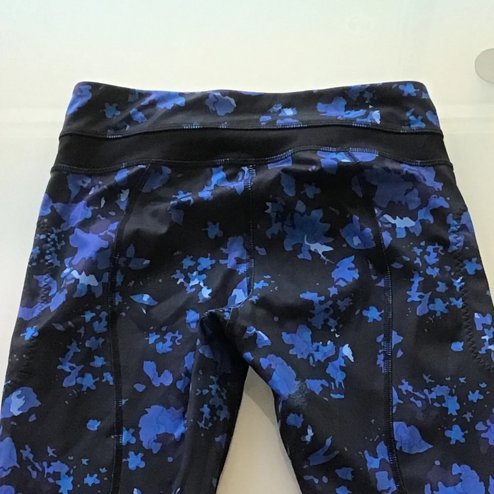 Lululemon Run Inspire Tight II‎ Luxtreme Leggings Dandy Digie Porcelaine Black 4